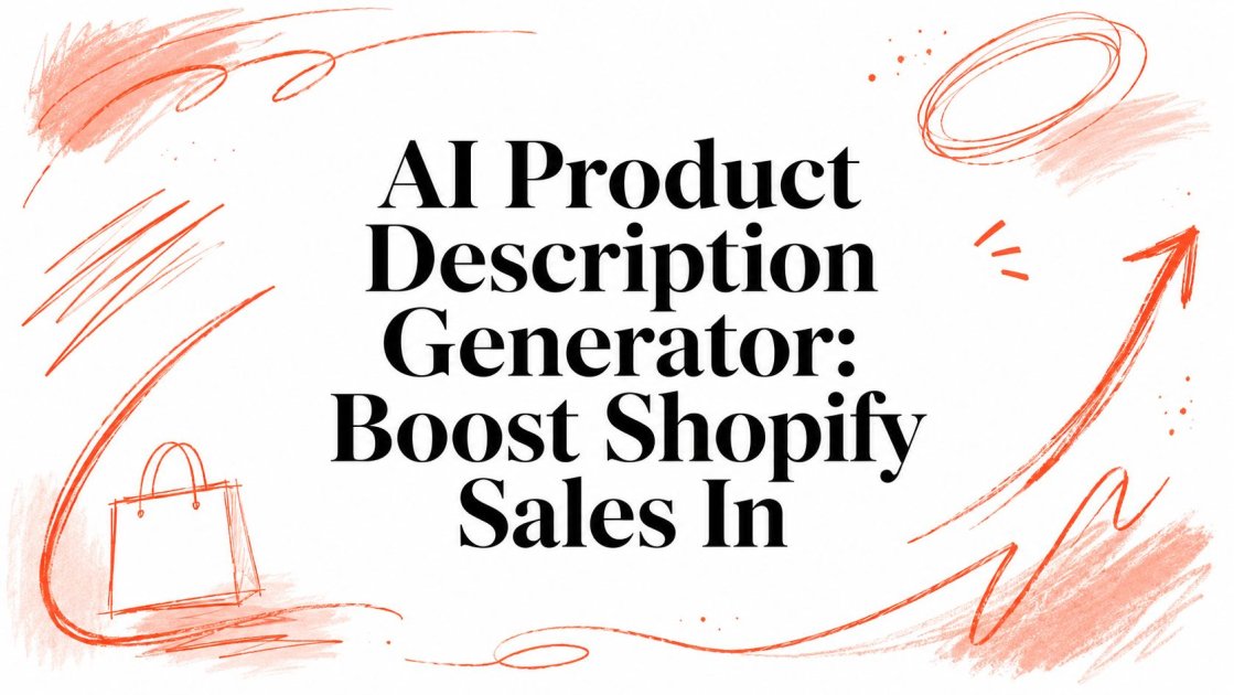 AI Product Description Generator: Boost Shopify Sales In