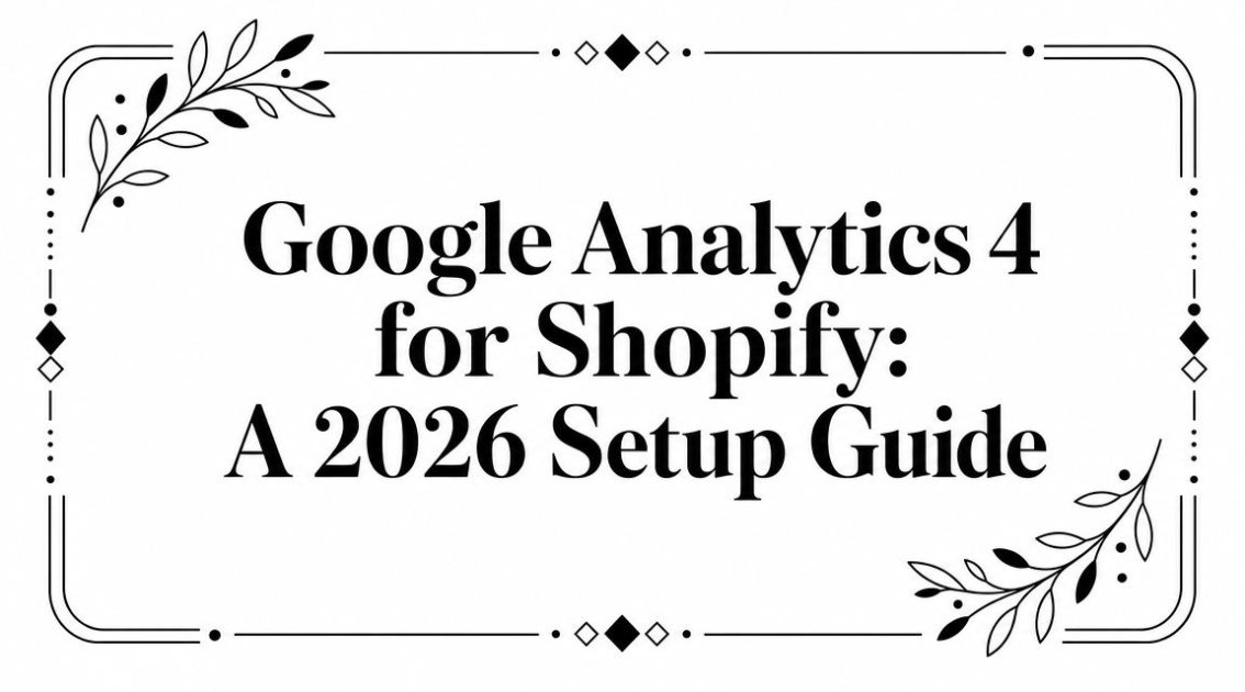 Google Analytics 4 for Shopify: A 2026 Setup Guide