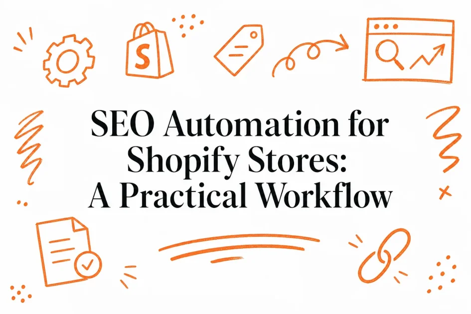 SEO Automation for Shopify Stores: A Practical Workflow
