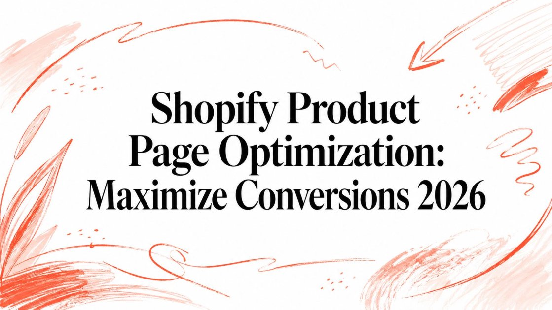 Shopify Product Page Optimization: Maximize Conversions 2026