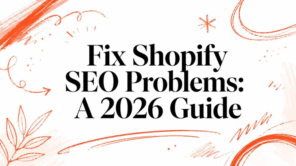 Fix Shopify SEO Problems: A 2026 Guide